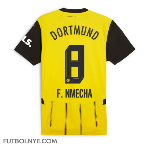 Camiseta Borussia Dortmund Felix Nmecha #8 Primera Equipación 2024-25 manga corta